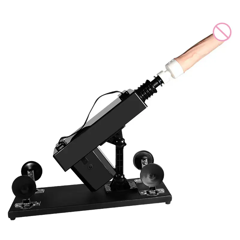 Sex Machine Automatisch Mit Dildo aufsätzen Female Masturbation Pumping Gun Sex Produkt Spielzeug Für Frauen Vibrator Maschine Big Dildo