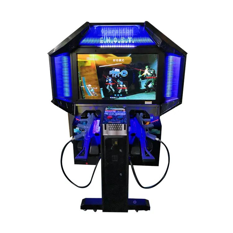 Nagelneu Operation Ghost Arcade-Schießspielmaschine mit Laser-Maschinenpistole