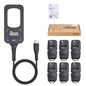 Il programma Transponder di rilevamento della frequenza 2023 funziona sul telefono Android ottieni 6 pezzi di telecomandi Xhorse VVDI BEE Key Tool Lite - Product Image 1