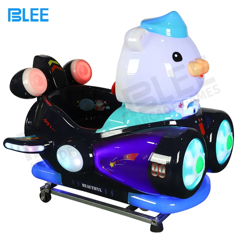 Diversión Niños Columpio Máquina de juegos CCoin Operado Kiddie Ride Arcade Race Car Máquina de videojuegos