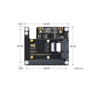 PCIe zu MiniPCIe Adapter für Raspberry Pi 5 Kompatibel mit MiniPCIe Wireless NIC Unterstützt USB Bluetooth Verbindung Treiber frei - Product Image 6