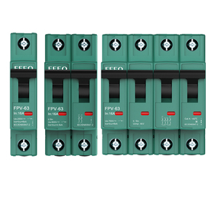 DC <strong>Circuit</strong> <strong>Breaker</strong> 63a 250v 750v 1000v Dc <strong>Breaker</strong> 2 Pole with IEC CE CCC Certification - Product Image 1