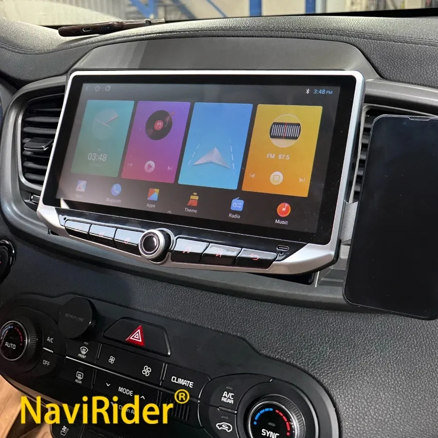 10.88" Android 13 Qled Screen 10.88" Carplay For Kia Sorento 2014 - 2017 Car Radio Multimedia Video Player GPS Stereo Head Unit