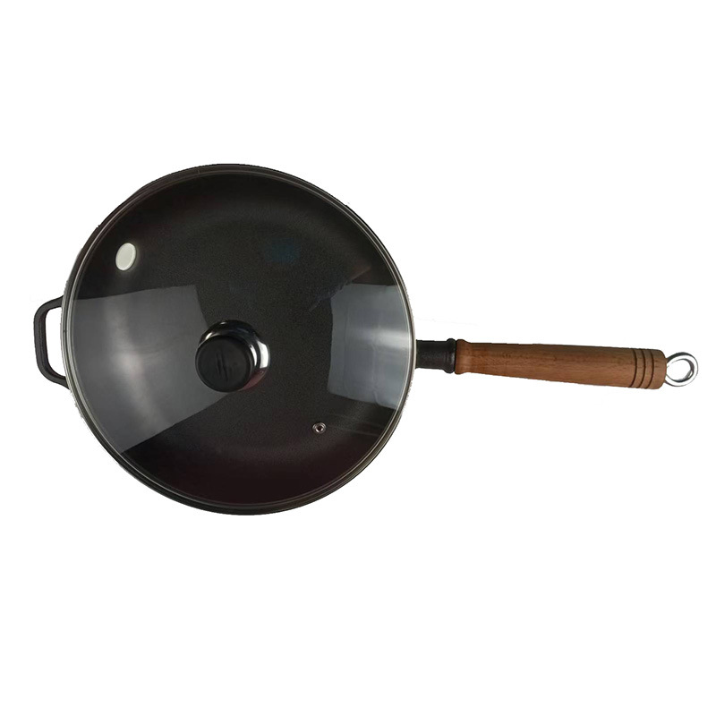 Single pot glass lid