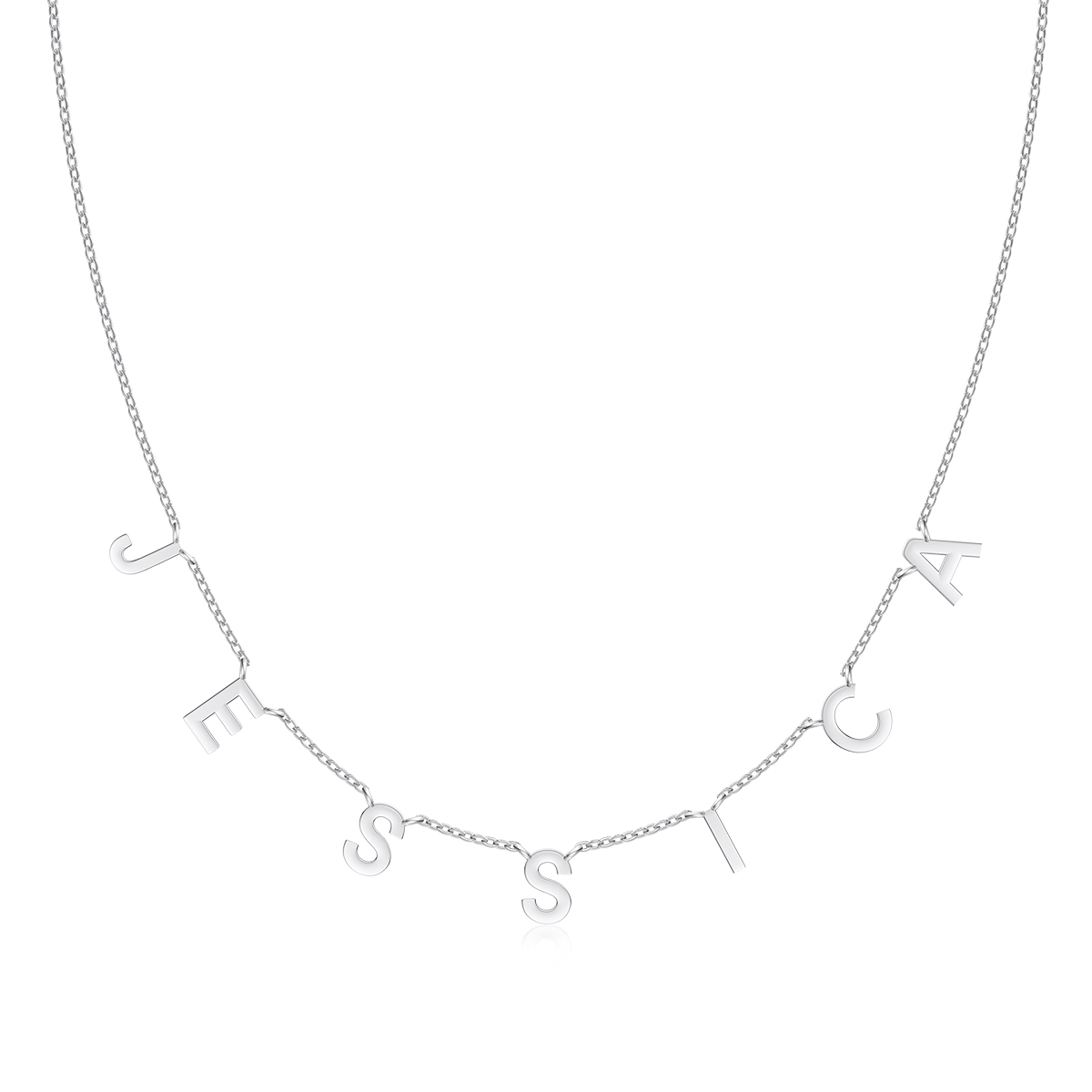 Jessica - Plaqué Rhodium
