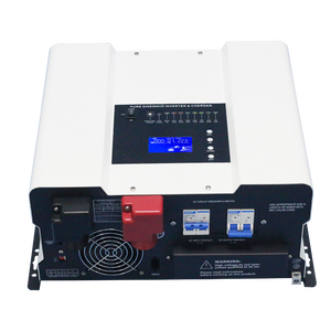 Fábrica 350 kW 5.5KW 5.5KVA MPPT 80A 500VDC PV Entrada 220VAC 48V con/sin función paralela 5500W Inversor solar híbrido trifásico