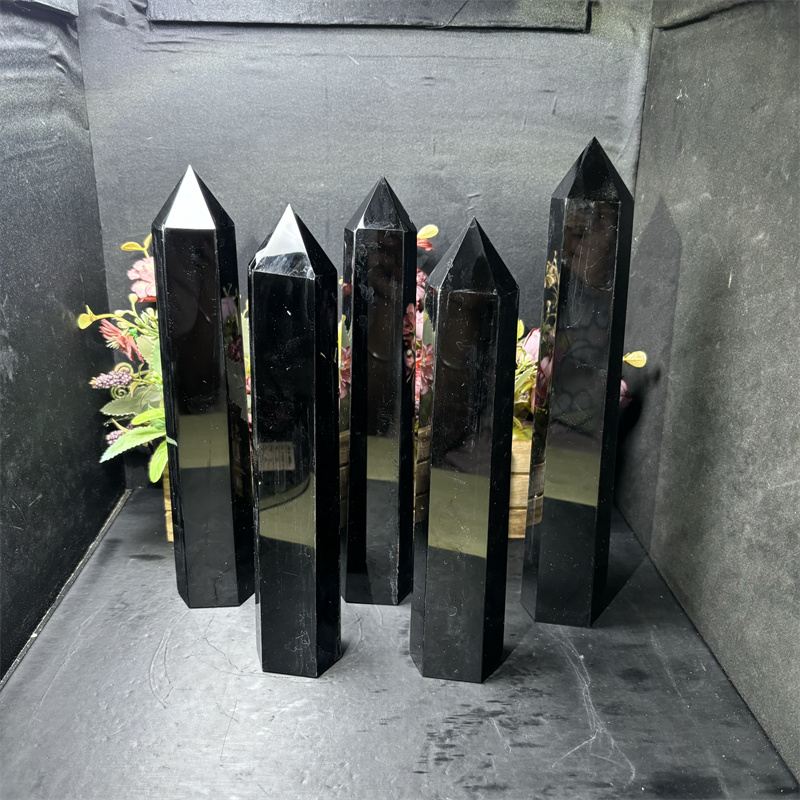 Big Black Obsidian Tower