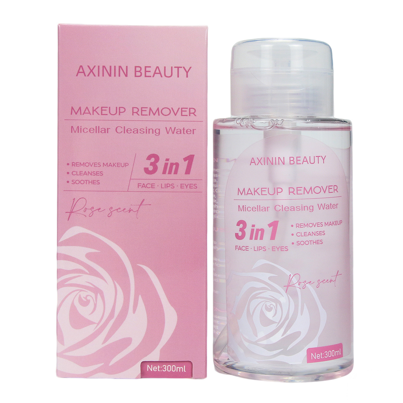 Agua Micelar Desmaquillante de Rosas