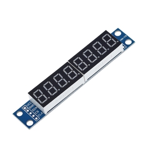 MAX7219 CWG 8 cifre digitale tubo modulo di controllo rosso tre IO per Arduino - Product Image 4