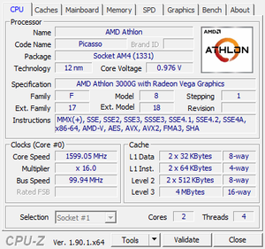 Alta calidad Athlon 3000G 3,5 GHz Dual-Core Socket AM4 CPU procesador Athlon 3000G - Product Image 6