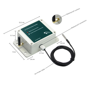 Iotワイヤレスアナログ出力4-20mA 0-5V温度送信機ソーラーパネル用温度センサー - Product Image 2