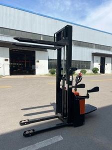 Geliştirilmiş kontrol için mekanik direksiyon ile 2 Ton Jinpeng elektrikli istifleyici cdcdzga sabit binici - Product Image 2