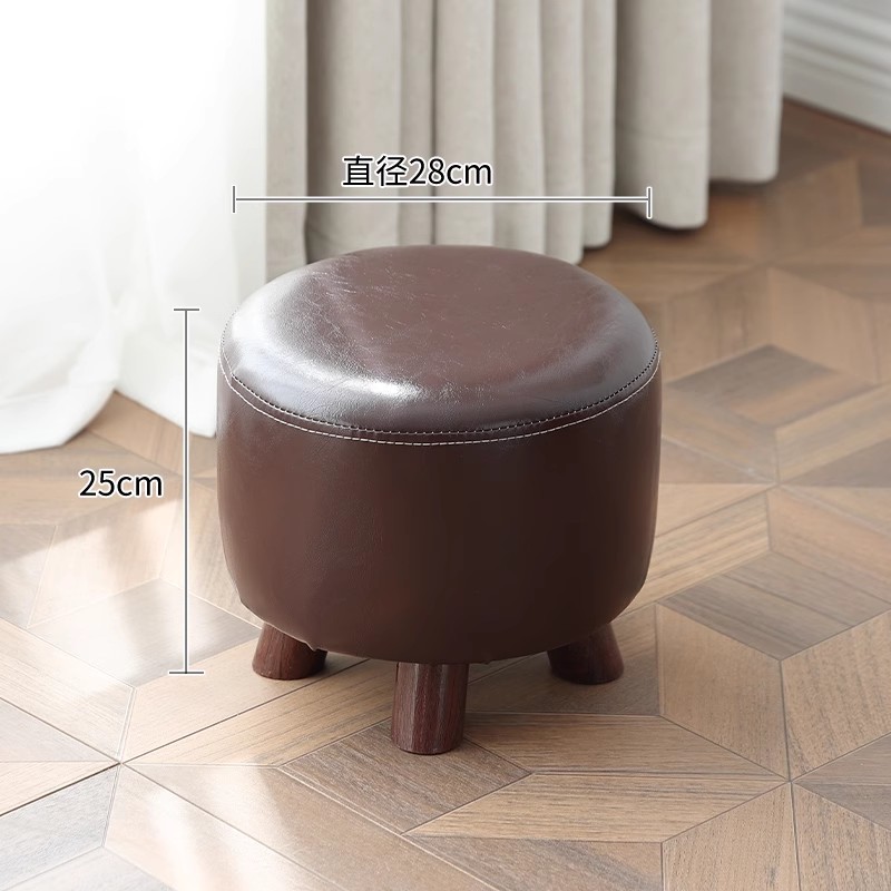Brown-oiled leather
