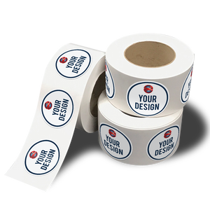 Private <strong>Design</strong> Product Labels Maker Self Adhesive Vinyl Round Waterproof Sticker Roll <strong>Paper</strong> Custom <strong>Printing</strong> logo Label Stickers - Product Image 5