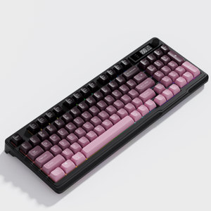 OEM 98% Wireless Gaming <strong>Keyboard</strong> -RGB Backlit, TFT Display, Silent <strong>Keys</strong>, Tri-Mode, <strong>Custom</strong> Branding for Office &amp; Gaming - Product Image 1