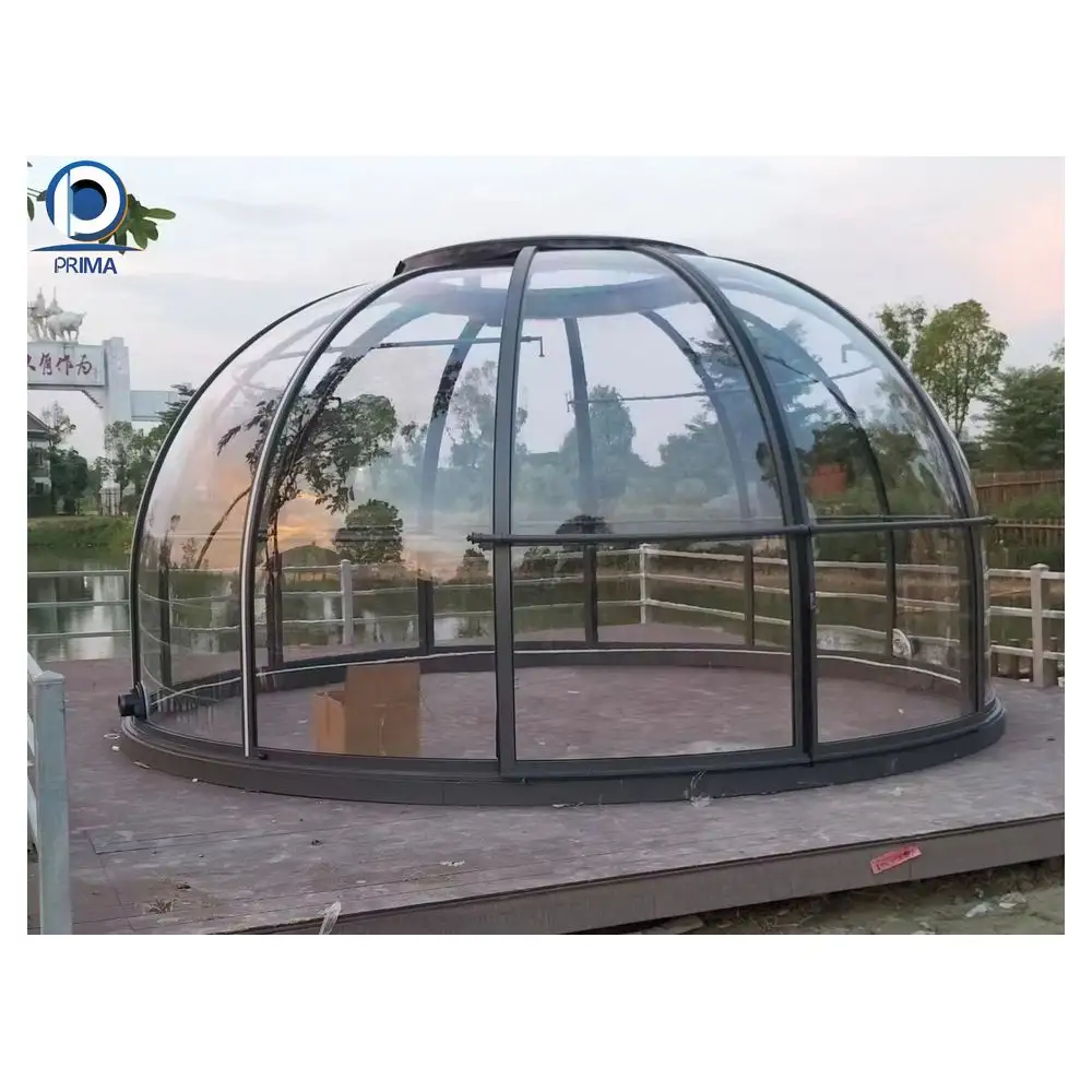 Prima High Quality Steel Structure Bubble Tea Container House Bubble house