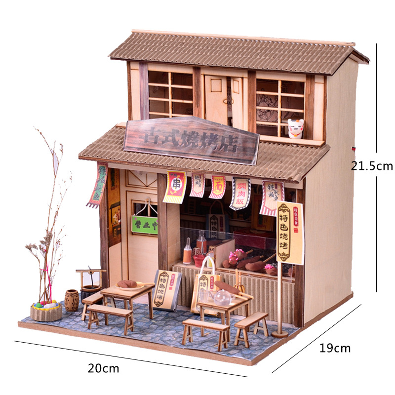 Magasin de barbecue de style ancien