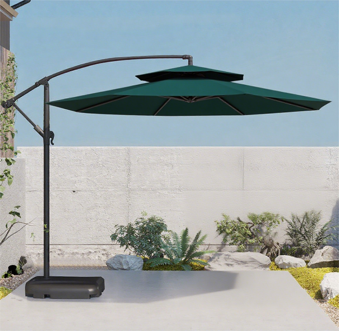 ที่คลุมร่มสองชั้น