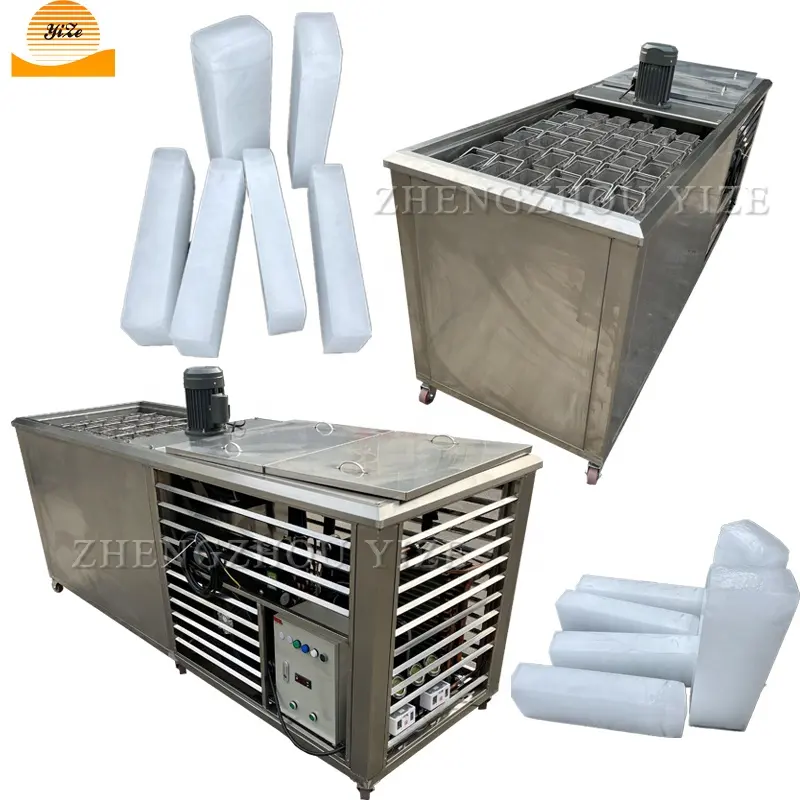 Air cooling block ice maker máquina 3 ton industrial ice block que faz a máquina para venda no paquistão