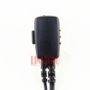 האביב נשלף valkie arphone עם קליפ ברזל חוט חוט אוניברסלי מחבר k עבור רדיו בוקסון בופנג
