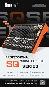 Stüdyo profesyonel karıştırma konsolu kompakt 8 kanal dijital ses mikseri - Product Image 4