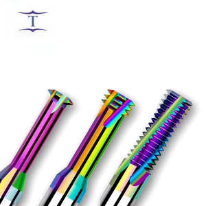 Single Tooth Three Teeth Full Teeth Tungsten Carbide Metric Thread <strong>Cutter</strong> M1-M24 CNC Aluminum Copper Processing OEM Customizable - Product Image 1