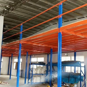 Mezzanine <strong>Platform</strong> Steel Shelving Rack Mezzanine Racking System with Grading <strong>Unloading</strong> Mezzanine Racking System - Product Image 5