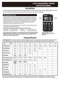 20A - 100A بمحرك بدون فرش ESC وحدة تحكم بطاقة برمجة lcd ملحقات fpv لطائرات طراز الطائرات بدون طيار - Product Image 5
