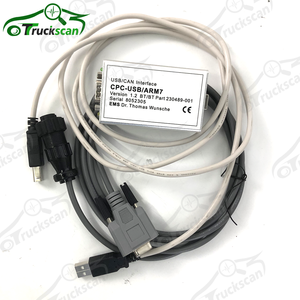 Per Toyota BT carrello elevatore Canbox CPC USB ARM7 cavo diagnostico truck box strumento di diagnosi può interfaccia CAN bus line TruckCom program - Product Image 3