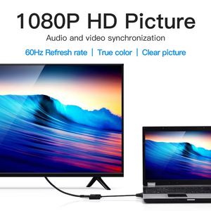 1080P 60Hz DisplayPort DP DVIアダプタDisplayPortオスDVI-Dメスコンバータ対応コンピュータデスクトップスピーカー用 - Product Image 3