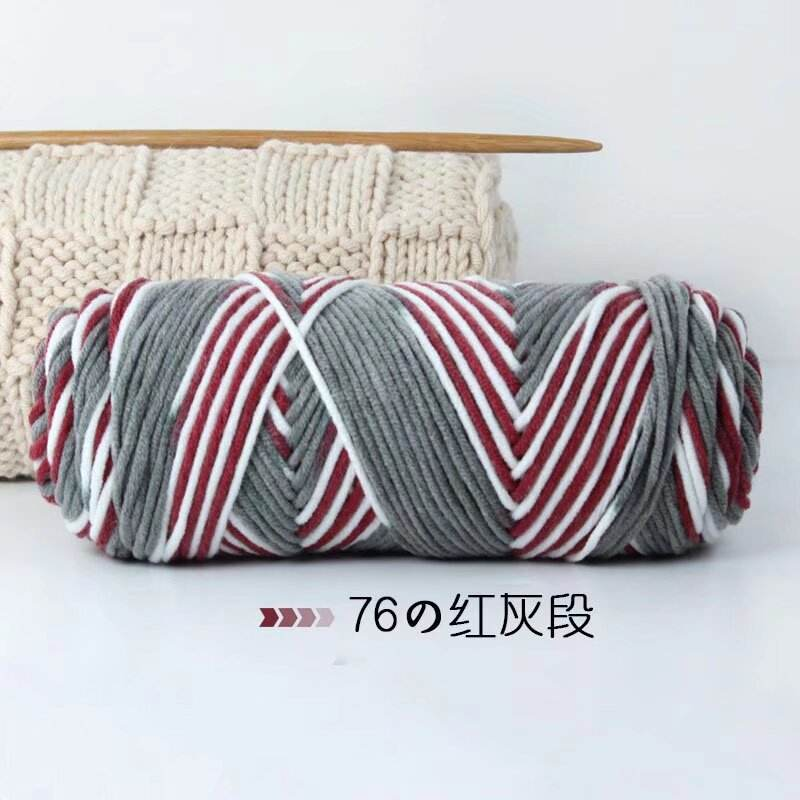 76#red and gray section