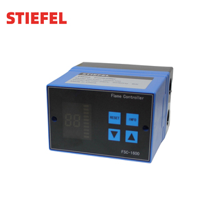 Caja de control de temperatura del quemador de Gas Industrial, controlador de termostato de secuencia de programa de llama electrónica - Product Image 1