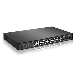 Capa 2 gestionado 24 32 puertos gigabit Power Over Ethernet PoE + interruptor de red para punto de acceso/cámara IP/teléfono IP - Product Image 3