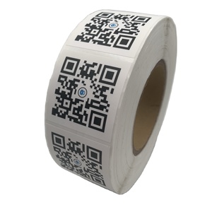 Custom Printing Waterproof <strong>QR</strong> <strong>Code</strong> Sticker - Product Image 1