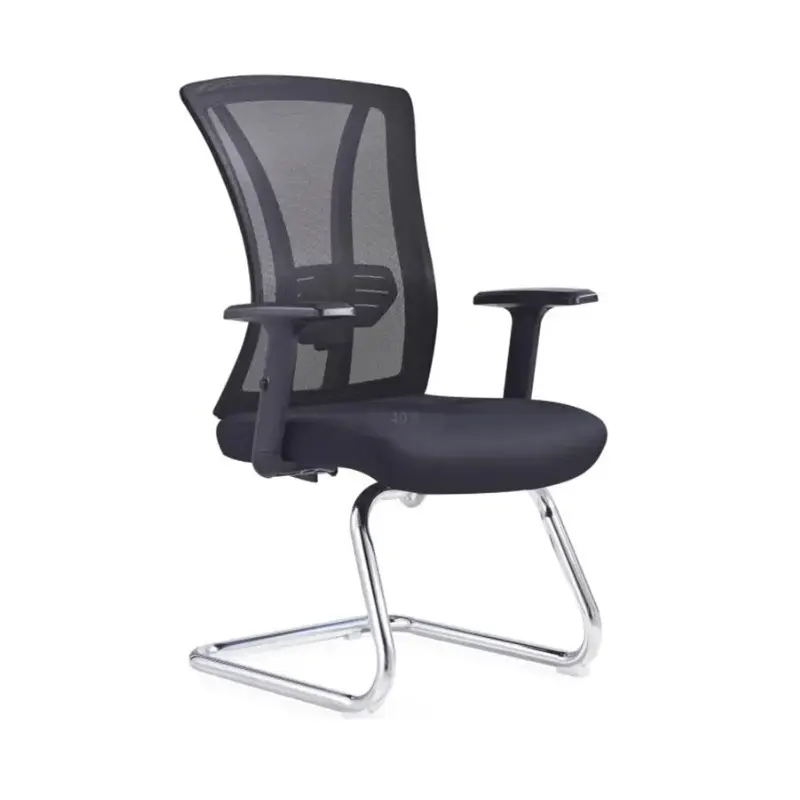 Vente chaude confortable pieds arqués tissu chaise de bureau pivotante maille jeu tâche ordinateur chaise ergonomique