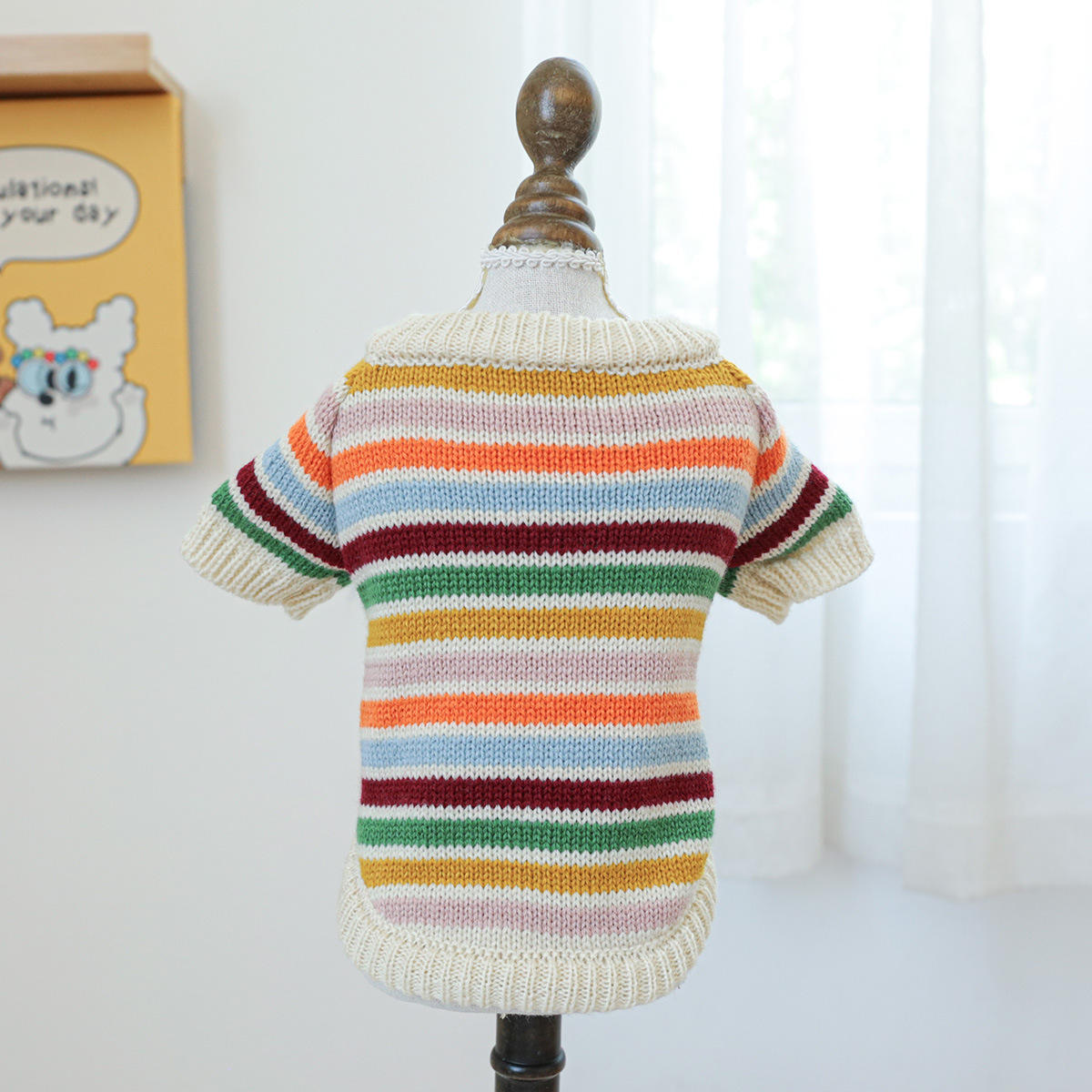 ambiance blanc-arc-en-ciel