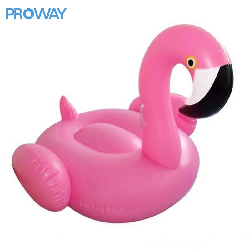 2023 Inflatable đi xe trên hồ bơi đồ chơi nước CHƠI thiết bị màu hồng Inflatable Flamingo piscina thiên nga