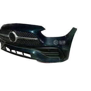 Tam Set araç dönüşüm kiti W206 W205 Facelift Bodykit ön dudaklar Mercedes Benz c-class W206 için ön tampon bakmak - Product Image 1