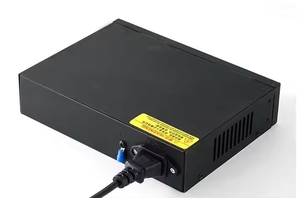 Conmutador Ethernet RJ45 POE de 4/8/16/24 puertos QoS 48V 10/100MB 2 enlace ascendente 1000MB Gigabit rango de 250 metros para RED DE CÁMARA IP VLAN
