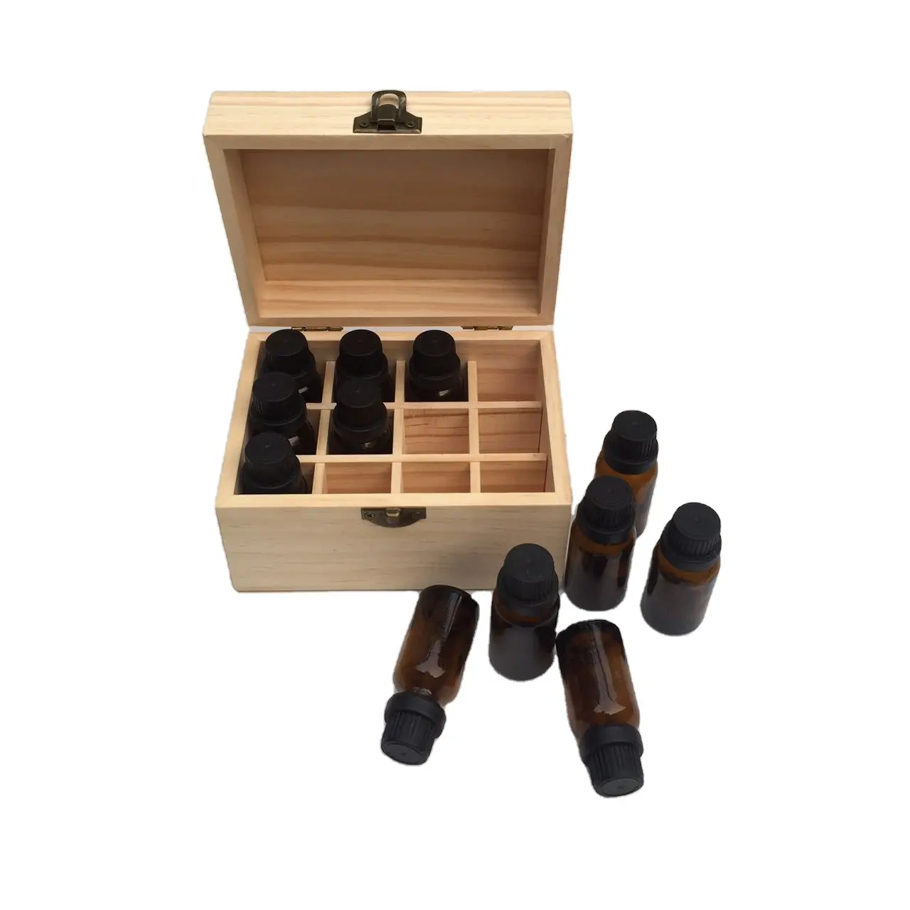 Caixa para armazenamento de óleo essencial, caixa para armazenamento de óleo essencial personalizada, madeira e caixas de bambu