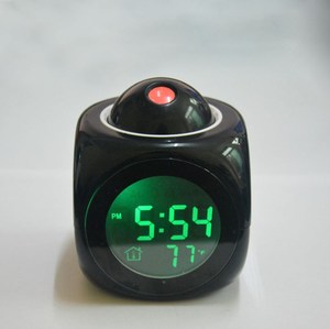 Digitaler Wecker mit Projektion Multifunktion aler LED-Tisch wecker Wecker mit Thermometer - Product Image 3