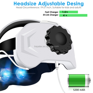 TQ 5200mAh VR Head Strap for Oculus <strong>Questes</strong> 2 Mobile Power Adjustment Head Strap for Oculus <strong>Questes</strong> 2 Fast Charging Elite Strap - Product Image 3