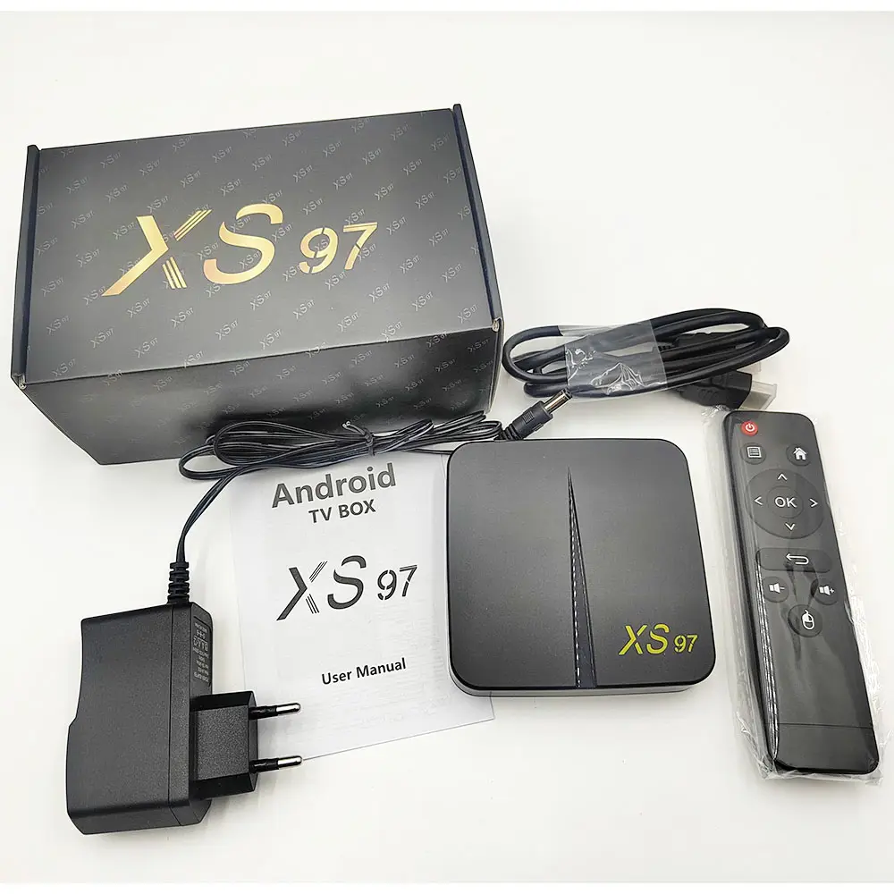Vente en gros d'usine Android 11 4K TV Box Smart IPTV décodeur avec double WiFi Amlogic S905W2 2GB-32GB Options