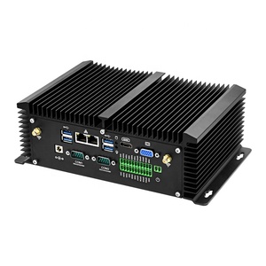 Intel 7th 8th Generation Core I5 I7 Mini computadora de voltaje amplio 9V a 36V 8 USB GPIO Win 10 Mini PC industrial sin ventilador - Product Image 1