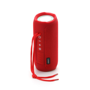 Multifunctional Fabric Handsfree LED Colorful Light TWS Wireless Speaker Cylinder Loudspeaker With FM/TF/U Disk Outdoor Speaker - Product Image 4