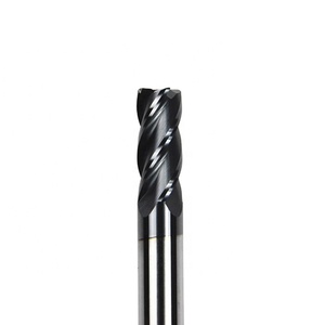 数控硬质合金2/3/4槽角半径立铣刀铣刀涂层 - Product Image 1