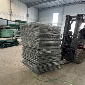 Sel kontrolü için sıcak daldırma galvanizli kaynaklı gabyon tel örgü kare delik defansif Bastion bariyeri - Product Image 6