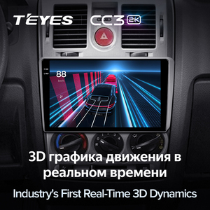 TEYES CC3 2K DVD Player Do Carro Para Hyundai Getz 1 2002-2011 F1 One Din 9 Inch Auto Electronics Car Radio DVD Player