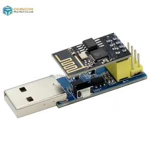 Muz di alta qualità ESP8266 (ESP-01) scheda di sviluppo Wifi modulo NodeMCU V3 Esp8266 modulo relè WiFi Esp8266-01s Esp8266 esp-01 - Product Image 1