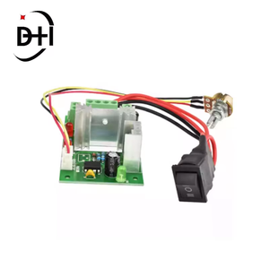 10V 12V 24V 36V PWM DC controller con inversione positiva PWM DC controller per motore a corrente continua regolatore di velocità 150W - Product Image 5